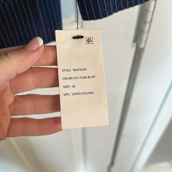 NWT Tommy Hilfiger Flag Blue Suit Jacket Multiple Sizes (boys 14&18) - Picture 6 of 7